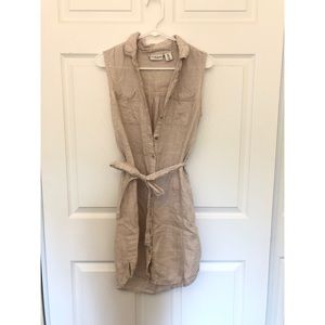 Adrienne Vittadini Linen Dress